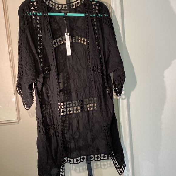 Coco and Carmen Other - NWT COCO + CARMEN black cover-up/jacket sz L/XL